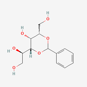 molecular formula C13H18O6 B3283807 2,4-邻苯亚甲基-d-葡萄糖醇 CAS No. 77340-95-5