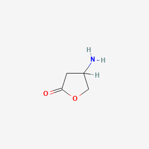 molecular formula C4H7NO2 B3283860 4-Aminodihydro-2(3H)-furanone CAS No. 774145-50-5