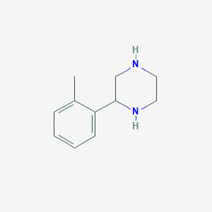 molecular formula C11H16N2 B3283867 2-o-Tolylpiperazine CAS No. 774157-36-7