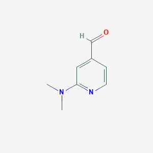 molecular formula C8H10N2O B3283881 2-(Dimethylamino)pyridine-4-carbaldehyde CAS No. 774239-05-3