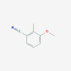 molecular formula C9H9NO B3283929 3-Methoxy-2-methylbenzonitrile CAS No. 77533-17-6