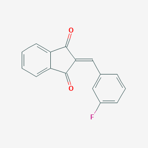 2-(3-Fluorobenzylidene)-1H-indene-1,3(2H)-dione