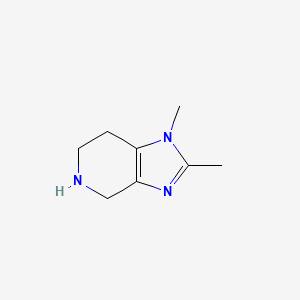 1,2-Dimethyl-4,5,6,7-tetrahydro-1H-imidazo[4,5-C]pyridine
