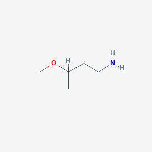 molecular formula C5H13NO B3283963 3-Methoxybutan-1-amine CAS No. 77689-67-9