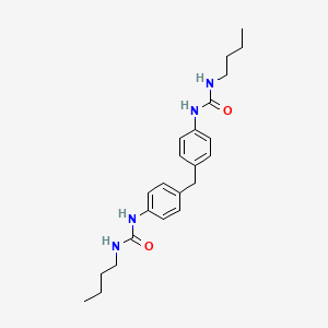 molecular formula C23H32N4O2 B3283971 4,4'-Methylenebis(1-butyl-3-phenylurea) CAS No. 77703-56-1