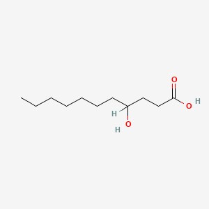 molecular formula C11H22O3 B3284044 4-羟基十一酸 CAS No. 7779-60-4