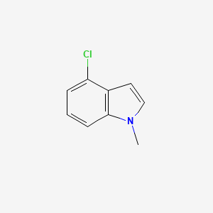 molecular formula C9H8ClN B3284055 4-氯-1-甲基-1H-吲哚 CAS No. 77801-91-3