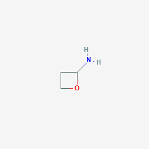 molecular formula C3H7NO B3284079 Oxetan-2-amine CAS No. 778545-42-9