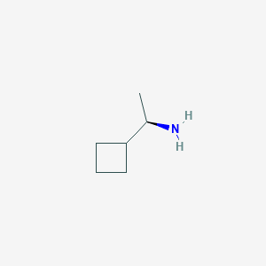 molecular formula C6H13N B3284098 (R)-1-cyclobutylethanaMine CAS No. 778575-09-0
