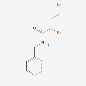 molecular formula C11H13Br2NO B3284129 N-Benzyl-2,4-dibromobutanamide CAS No. 77868-77-0