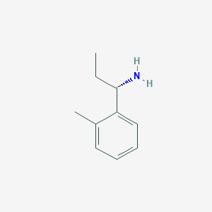 molecular formula C10H15N B3284168 (S)-1-(o-Tolyl)propan-1-amine CAS No. 779335-88-5