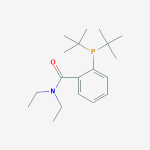 2-[Bis(1,1-dimethylethyl)phosphino]-N,N-diethyl-benzamide