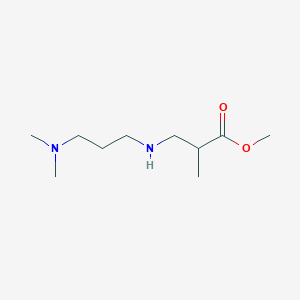 Methyl 3-{[3-(dimethylamino)propyl]amino}-2-methylpropanoate