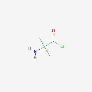 molecular formula C4H8ClNO B3284197 2-Amino-2-methylpropanoyl chloride CAS No. 78002-19-4