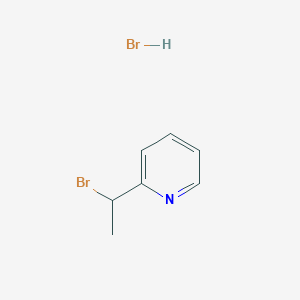 molecular formula C7H9Br2N B3284205 2-(1-Bromoethyl)pyridine hydrobromide CAS No. 78036-40-5