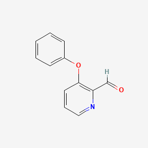 molecular formula C12H9NO2 B3284217 3-Phenoxypicolinaldehyde CAS No. 780801-28-7