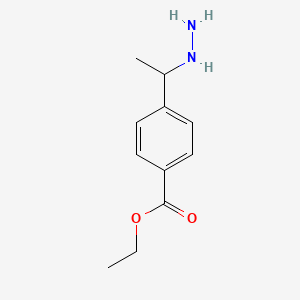 Ethyl 4-(1-hydrazinylethyl)benzoate