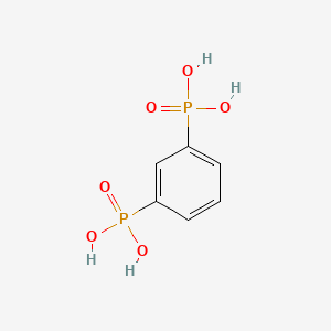molecular formula C6H8O6P2 B3284305 (3-Phosphonophenyl)phosphonic acid CAS No. 78271-46-2