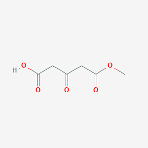 molecular formula C6H8O5 B3284349 5-甲氧基-3,5-二氧戊酸 CAS No. 78315-99-8