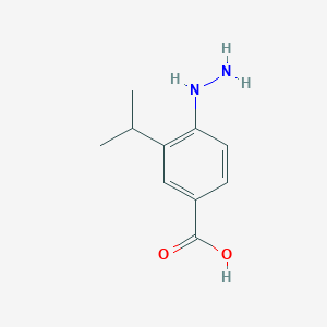 4-Hydrazino-3-isopropylbenzoic acid