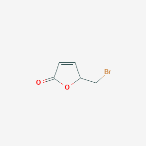 molecular formula C5H5BrO2 B3284444 5-(bromomethyl)furan-2(5H)-one CAS No. 78508-87-9