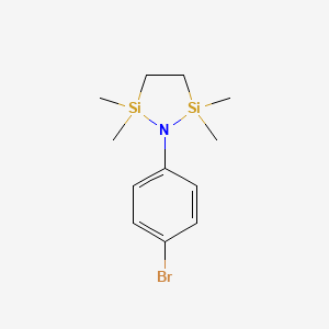 1-(4-Bromophenyl)-2,2,5,5-tetramethyl-1,2,5-azadisilolidine