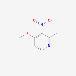 Pyridine, 4-methoxy-2-methyl-3-nitro-