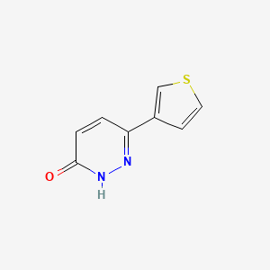 6-(Thiophen-3-yl)-2,3-dihydropyridazin-3-one