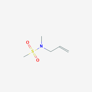 molecular formula C5H11NO2S B3284598 N-methyl-N-(prop-2-en-1-yl)methanesulfonamide CAS No. 78867-29-5