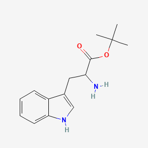 molecular formula C15H20N2O2 B3284601 H-D-Trp-OtBu CAS No. 788814-10-8