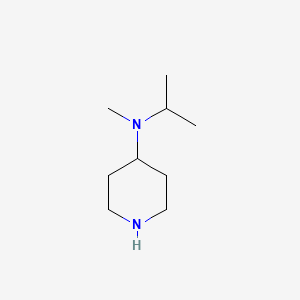 molecular formula C9H20N2 B3284652 Isopropyl-methyl-piperidin-4-yl-amine CAS No. 790205-01-5