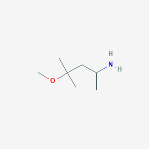 4-Methoxy-4-methylpentan-2-amine