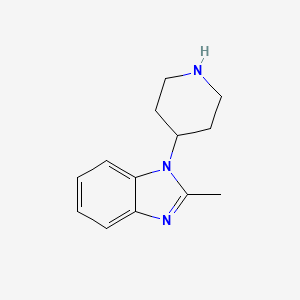 2-methyl-1-(4-piperidinyl)-1H-benzimidazole