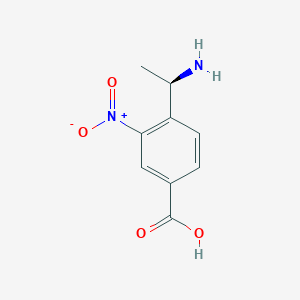 (R)-4-(1-Aminoethyl)-3-nitrobenzoic acid