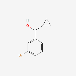 (3-Bromophenyl)(cyclopropyl)methanol