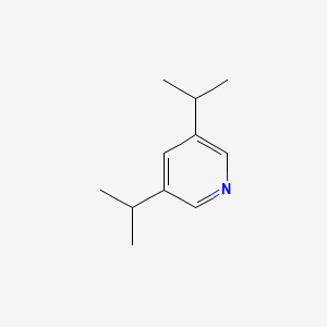 molecular formula C11H17N B3284829 3,5-二异丙基吡啶 CAS No. 79169-70-3