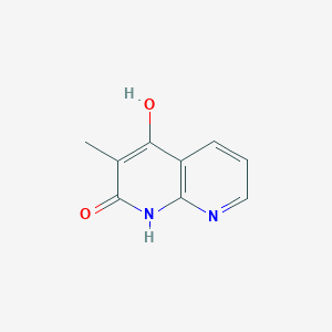 molecular formula C9H8N2O2 B3284835 3-Methyl-1,8-naphthyridine-2,4-diol CAS No. 791825-11-1