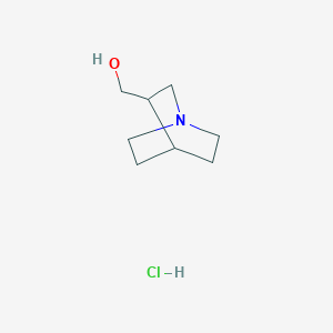 molecular formula C8H16ClNO B3284871 Quinuclidin-3-ylmethanol hydrochloride CAS No. 79221-75-3