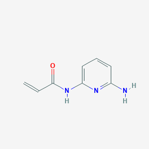 molecular formula C8H9N3O B3285010 2-Propenamide, N-(6-amino-2-pyridinyl)- CAS No. 795289-84-8