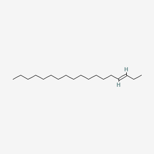 molecular formula C18H36 B3285079 (E)-3-Octadecene CAS No. 79647-77-1