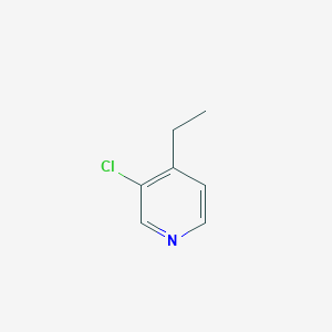 molecular formula C7H8ClN B3285097 3-Chloro-4-ethylpyridine CAS No. 79698-48-9