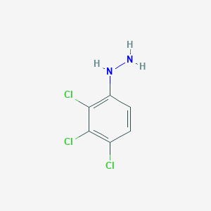 molecular formula C6H5Cl3N2 B3285265 2,3,4-Trichlorophenylhydrazine CAS No. 80025-74-7