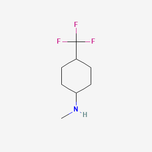 N-methyl-4-(trifluoromethyl)cyclohexan-1-amine