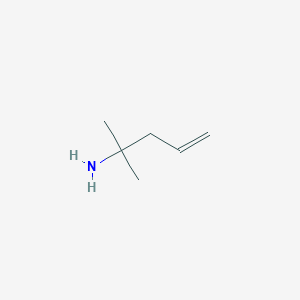 molecular formula C6H13N B3285306 2-Methyl-4-penten-2-amine CAS No. 801158-11-2