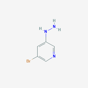 3-Bromo-5-hydrazinylpyridine