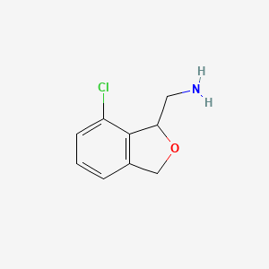 2-Benzofuranmethanamine, 7-chloro-2,3-dihydro-