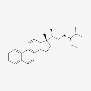 molecular formula C28H36 B3285439 C28 Triaromatic sterane CAS No. 80382-33-8