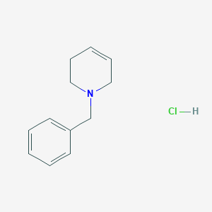 molecular formula C12H16ClN B3285486 1-Benzyl-1,2,3,6-tetrahydropyridine hydrochloride CAS No. 80477-52-7