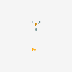 molecular formula FeH3P B3285494 Ferrophosphorus CAS No. 8049-19-2