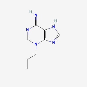 molecular formula C8H11N5 B3285573 3-Propyladenine CAS No. 80681-19-2